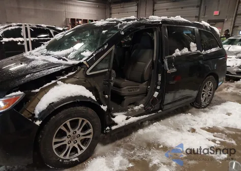 2012 Honda Odyssey Ex-L z USA, uszkodzony, nr VIN 5FNRL5H60CB013115